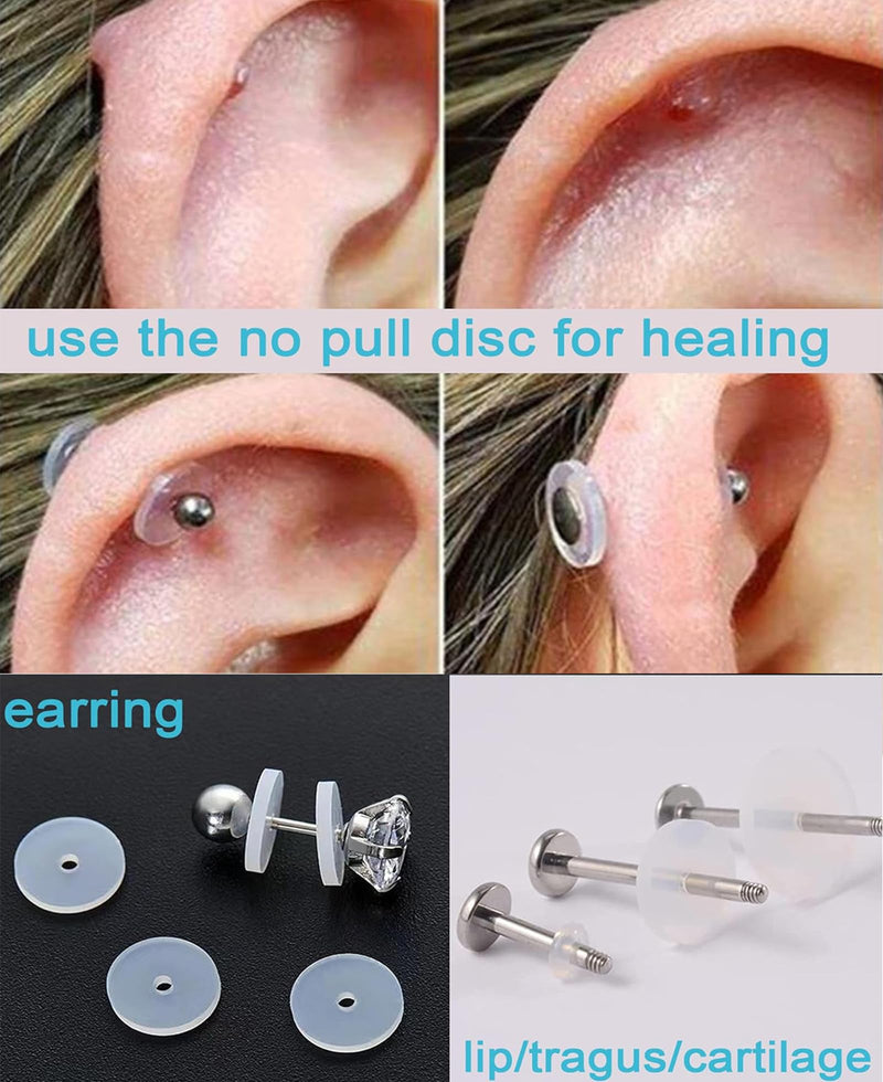 QWALIT Piercing Needle Kit - Ear & Belly Button Piercing Set 20G, 18G, 16G, 12G, 14G D1-16 gauge - BeesActive Australia