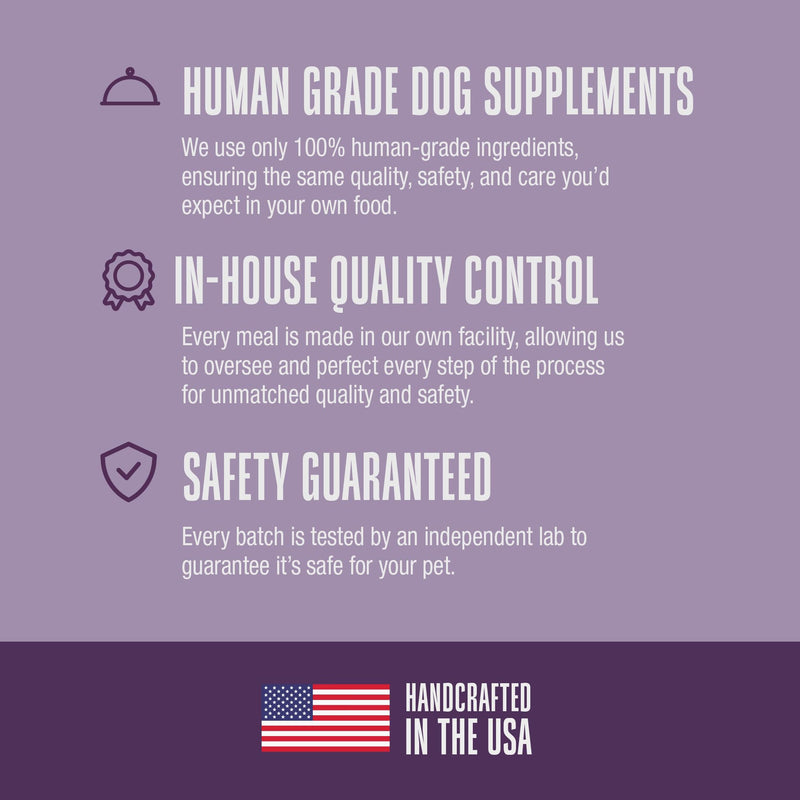 Whole Life Dog Whole Body Health Supplement for Dogs, Vitamins & Supplements for Healthy Skin, Immune Support, Probiotics & Hydration - Food Supplement for Everyday Wellness - 90 Servings