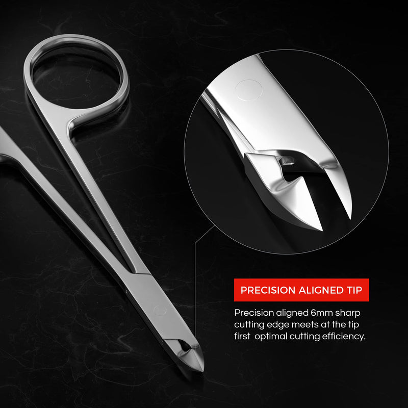 Suvorna 4" cuticle scissors for nails cuticle trimmer, cuticle nippers professional, cuticle clippers professional, cuticle scissors extra fine curved, cuticle cutter & cuticle remover for nails. Modern - BeesActive Australia