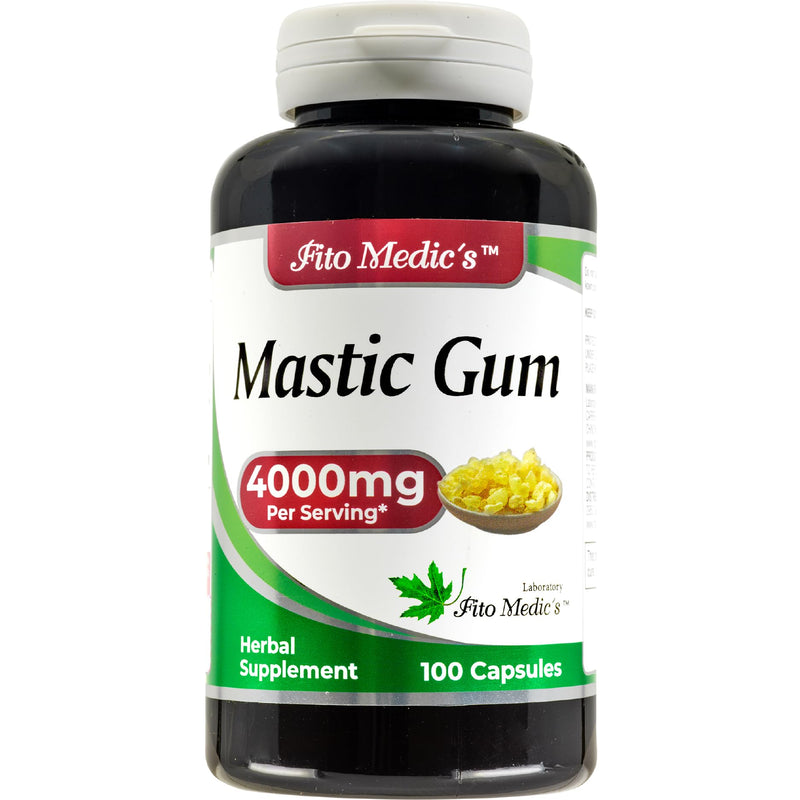 Lab - Mastic Gum - 100 Capsules.
