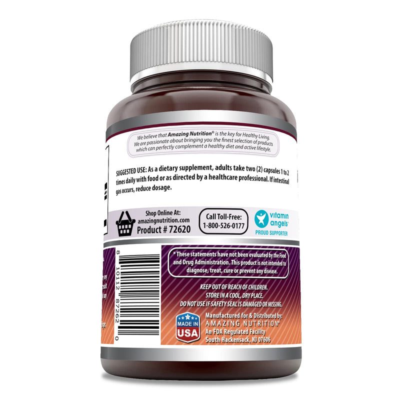 Amazing Formulas MSM (Methylsulfonylmethane) Supplement | 2000 Mg per Serving | 120 Capsules | Non-GMO | Gluten-Free | Made in USA Unflavored 120 Count (Pack of 1)