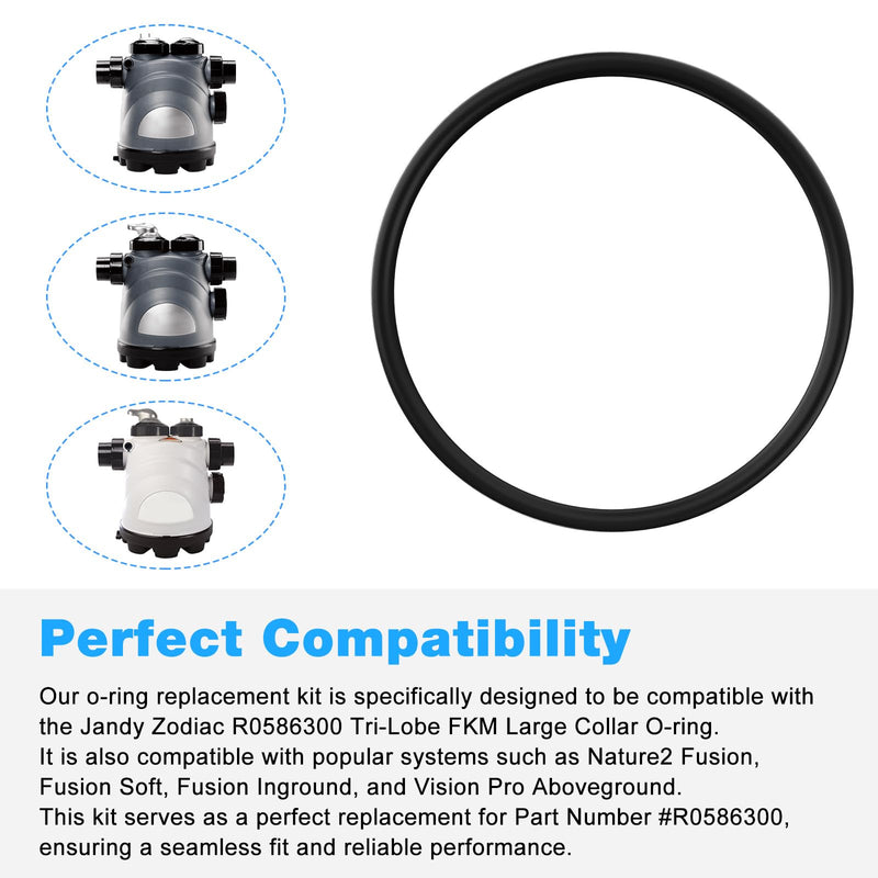 R0586300 Large Collar O-Ring Seal Replacement Zodiac Nature 2 Fusion, Jandy, Fusion Inground, Vision Pro Aboveground, Fusion Nature2 O-Ring - BeesActive Australia