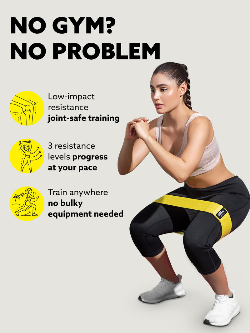 Hot Shapers Resistance Bands for Working Out – Exercise Bands Resistance Set for Women & Men – Home Gym Equipment for Strength Training, Stretching, Physical Therapy, Glutes & Full-Body Workouts