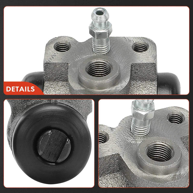 A-Premium Rear Driver and Passenger Drum Brake Wheel Cylinder Compatible with Select Jeep, Dodge and Chrysler Models - Compass 2008-2018, Patriot 2008-2017, Avenger, Caliber, Sebring, 2-PC Set Rear 2-PC