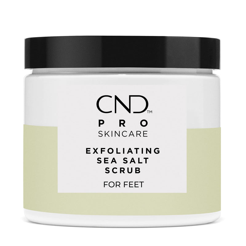 CND Pro Skincare for Feet, Mineral Bath, Exfoliating Sea Salt Scrub, Advanced Callus Remover, & Intense Hydration Treatment | Vegan, Natural Origin Formula Exfoliating Scrub