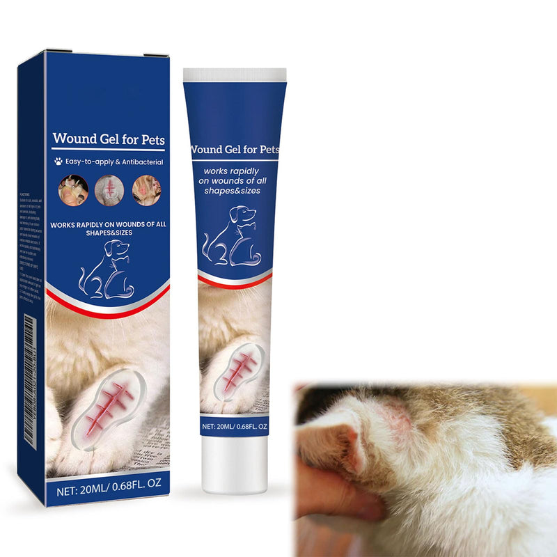 Pet Liquid Bandage,Pet Wound Care Gel,Dog Cat Gel Bandage Plasters,Pet Waterproof Protective Wound Healing Gel,Liquid-Bandage for Pet Wound Care Gel,Dog Cat Wound Healing Gel,1pc