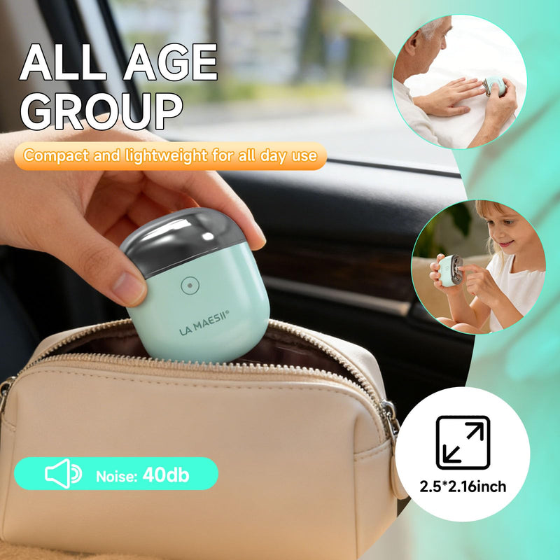 Automatic Electric Nail Clipper & Trimmer with LED Light and Nail Scraps Storage, Portable Electric Nail Clippers Rechargeable Nail Clipper with Two Speeds for Man Women - BeesActive Australia