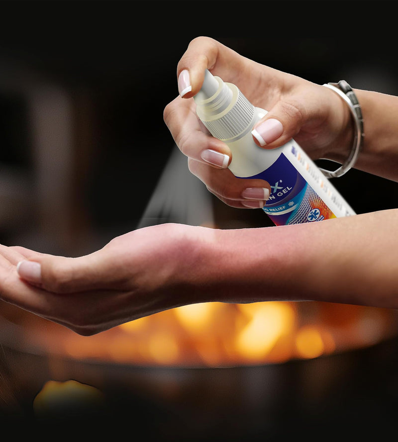 BurnFix¬Æ Hydrogel Burn Spray ‚Äì 120 ml Instant Cooling Relief for 1st & 2nd Degree Burns, Sunburns & Scalds | Doctor-Recommended Moisturizing First Aid Essential for Kids & Adults 1