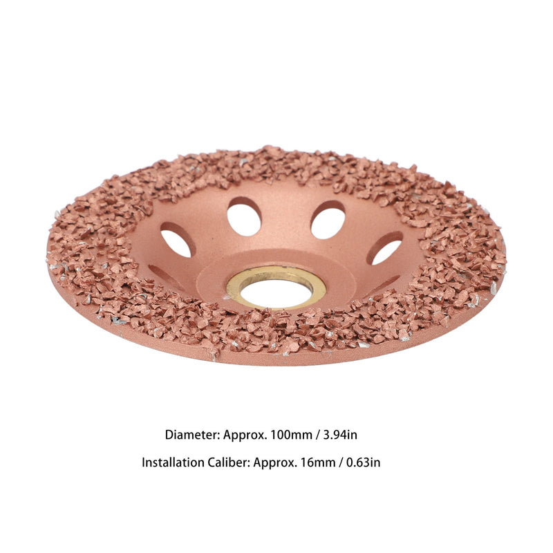 Goat Hoof Trimmers, Horse Hoof Trimming Tools, HL Q7DMP Livestock Hoof Trimming Disc Ti Plated Hoof Trimming Grinding Wheel Plate Hooves Repair Tool for Cattle Horses