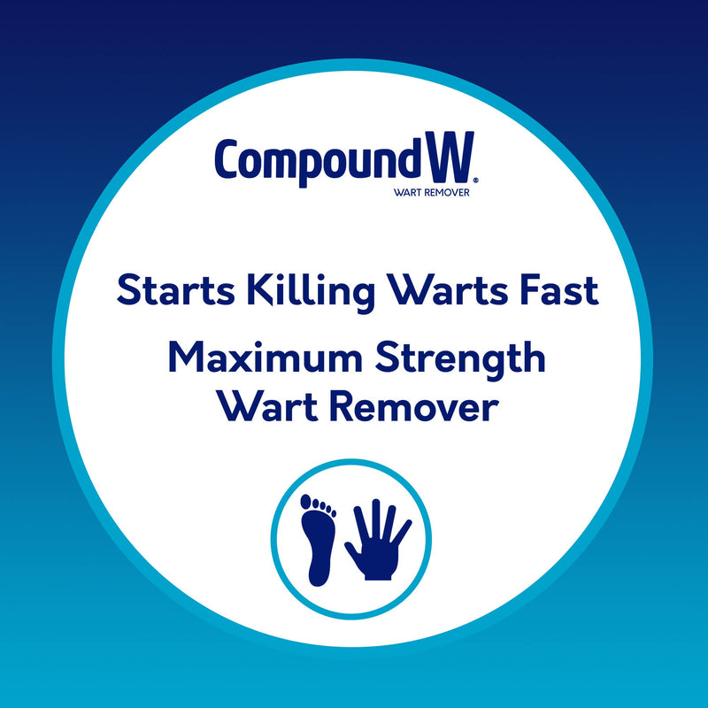 Compound W Maximum Strength Fast Acting Liquid Wart Remover, 0.31 fl oz 0.31 Ounce (Pack of 1) - BeesActive Australia
