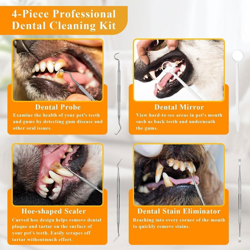 Dog Teeth Cleaning Dog Plaque Remover Dog Tartar Remover Plaque Remover For Teeth Dogs Dog Teeth Cleaning Products