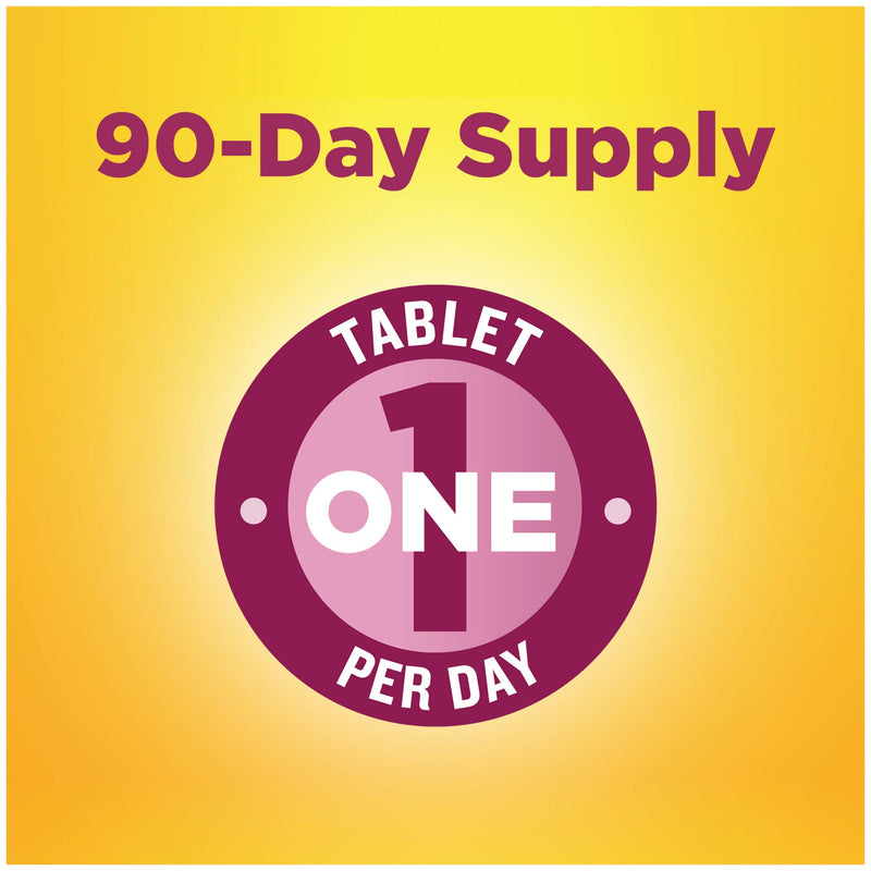 Nature Made Women's Multivitamin Tablets, 90 Count for Daily Nutritional Support† (Packaging May Vary)