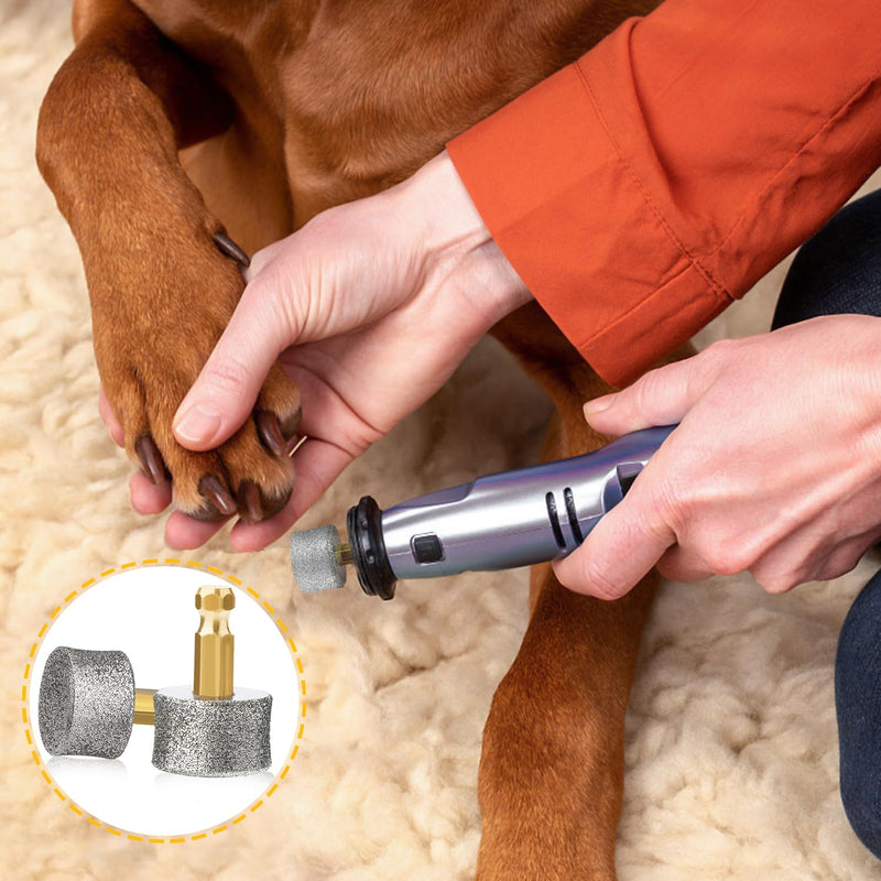LUTER 4pcs Claw Grinder for Dogs, Professional Claw Grinder Wheel for Dogs Claw Grinder for Dogs Replacement Wheels for Large Medium and Small Dogs Compatible with Casfuy - BeesActive Australia