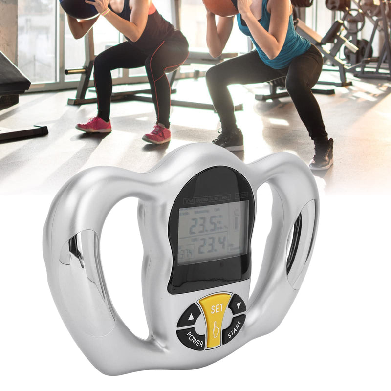 Handheld Body Fat Monitor, Portable Digital Body Fat Analyzer Meter with LCD Display, Multifunctional Body Fat Tester, Muscle Water Body Fat Loss Monitor for Weight Loss, Fitness - BeesActive Australia