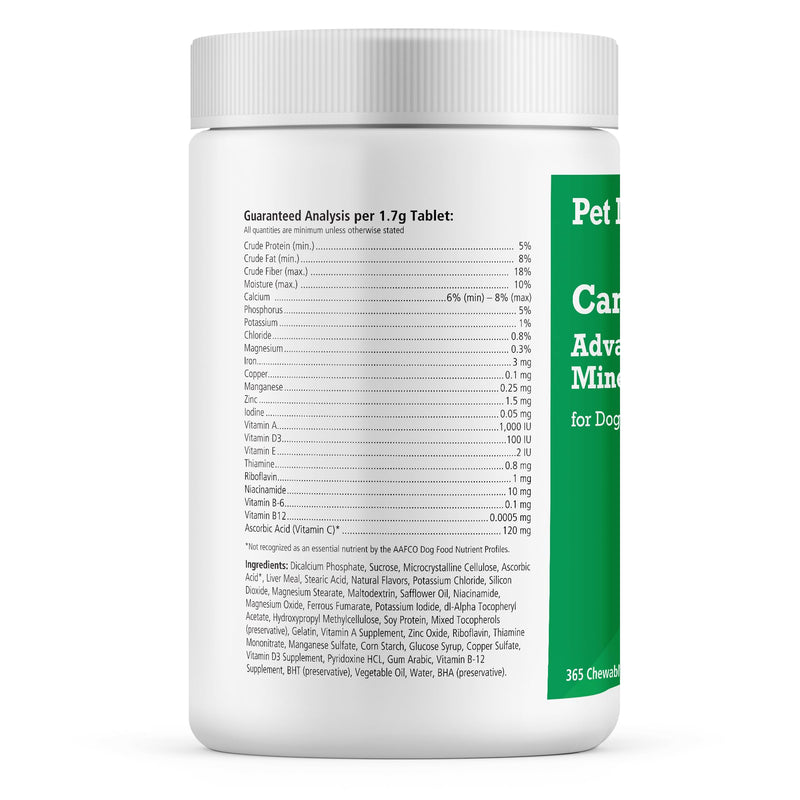 Pet MD Canine Tabs Advanced Multivitamin & Stool Fix