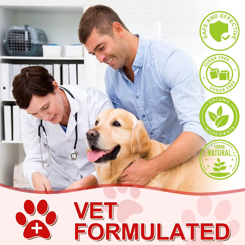 Cranberry Bladder Control Supplement for Dogs - Urinary Tract Support - UTI, Bladder Stones, Incontinence, Immune & Gut Support – 180 Count