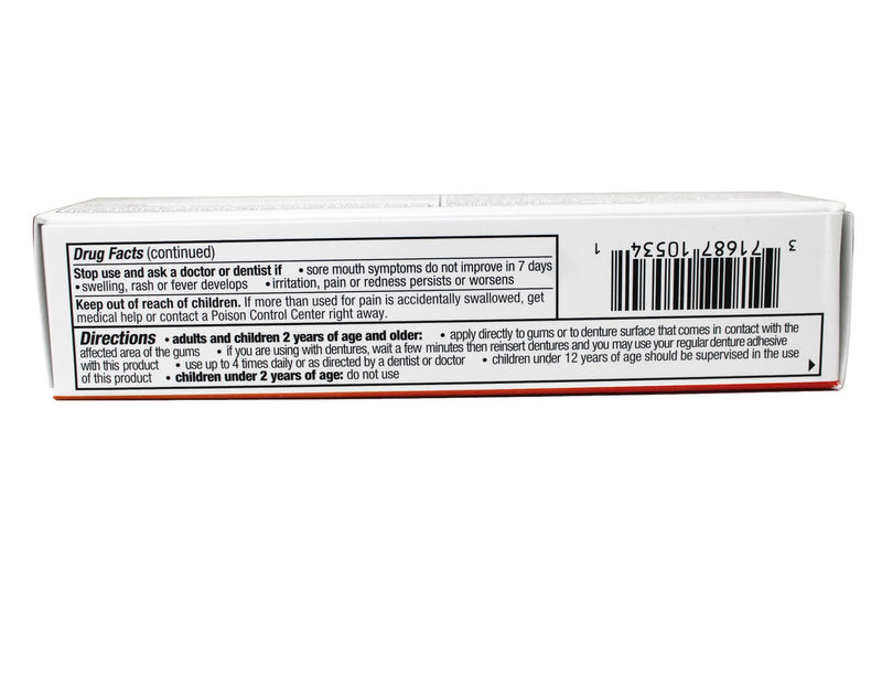 Benzodent Dental Pain Relieving Cream, 1 Ounce - Buy Packs and Save (Pack of 5) - BeesActive Australia