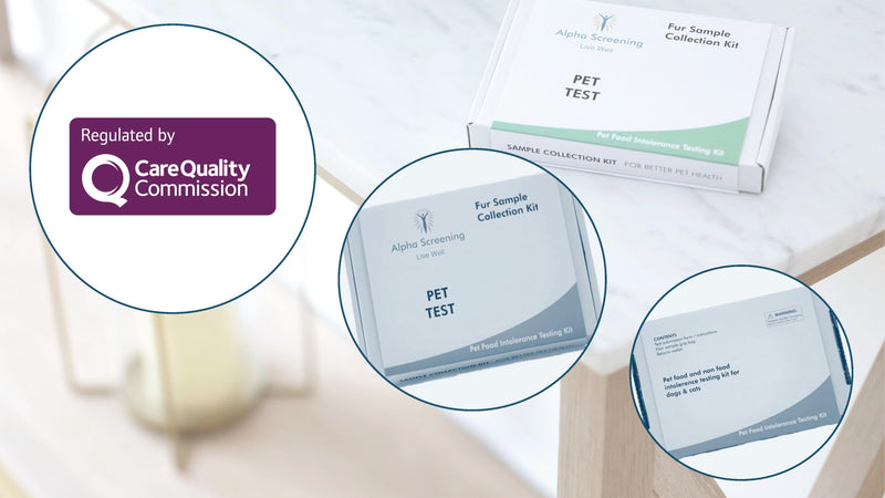 Alpha Screening Intolerance Test for Pets | Cats & Dogs | CQC Registered | 350 + tests | Results in 4-5 Days