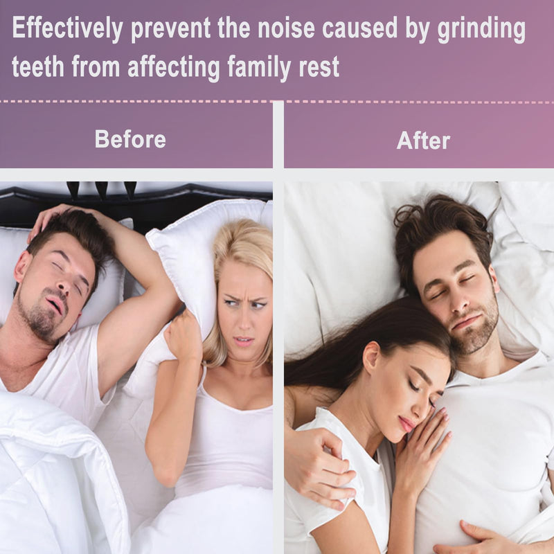 Mouth Guard for Grinding Teeth at Night,8 Pack Night Guards for Teeth Grinding,2 Size Mouth Guard for Sleeping,Reusable Mouthguards for Grinding of Teeth at Night 2.35 IN
