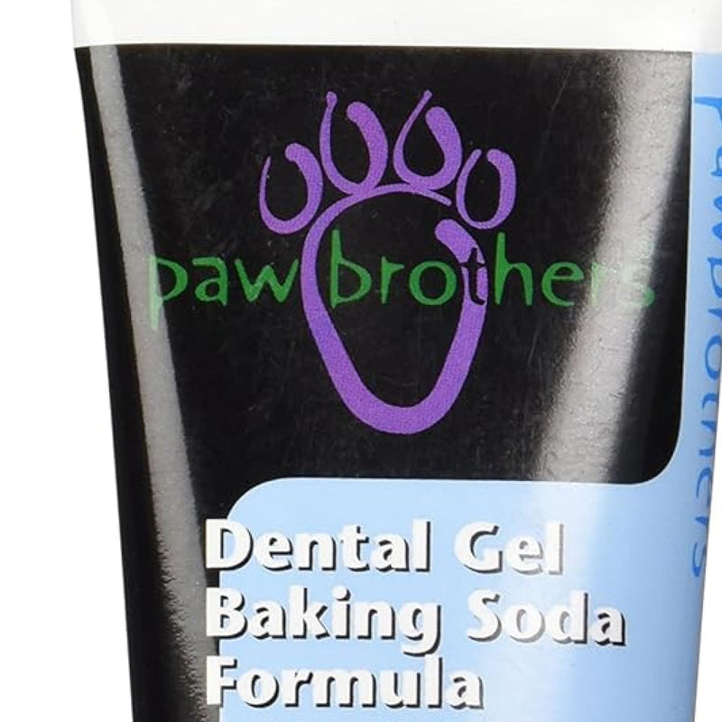 RYAN'S PET SUPPLIES Paw Brothers Mint Flavor Dental Gel, Baking Soda Formula, Fresh Breath Dental Care Gel, for Dogs and Cats, Made in The USA, 4 Ounces - PawsPlanet Australia