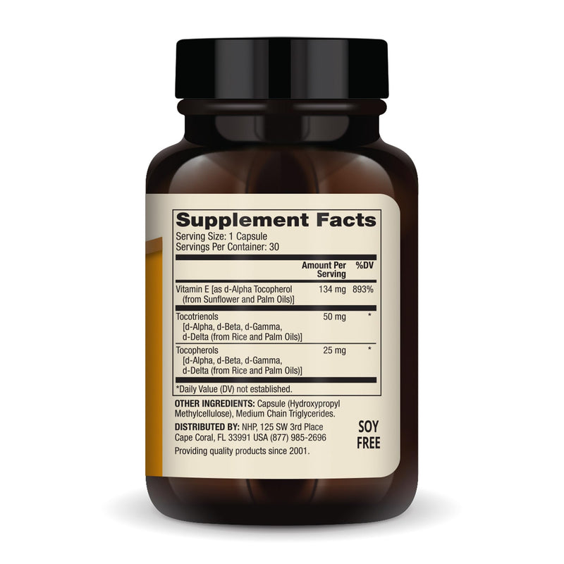 Dr. Mercola Vitamin E, 134 mg Per Capsule, 30 Capsules (30 Servings) | Supports Healthy Skin and Antioxidant Status, Sunflower-Sourced Vitamin E, Non-GMO, Gluten-Free, and Soy-Free 30 Count (Pack of 1)