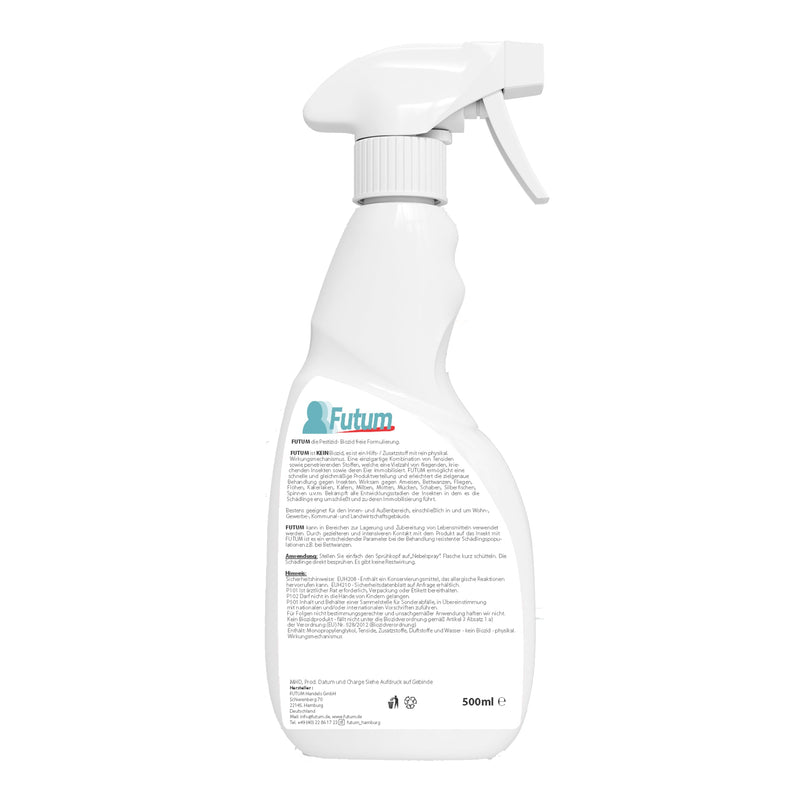 NEW Biocide-free flea treatment for dogs 500ml - Flea and bed bug repellent - Effective remedy for fleas in the house - Flee spray & flea spray for cats - Bed bug repellent solution from FUTUM - BeesActive Australia