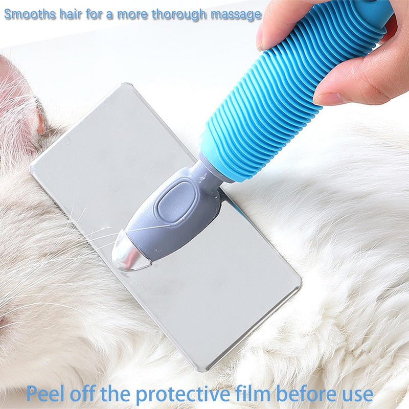 Horse Pin Brush, Horse Grooming Brush, Horse Massage Brush, Horse Hair Brush, Professional Grade Horse Brush, Dog Hair Remover for Horse Dog and Cat Bathing Grooming Shedding (A) A - BeesActive Australia
