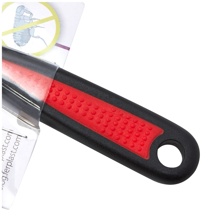 Ferplast flea comb for dogs and cats GRO 5838, dense teeth with delicately rounded tips, ideal for short and medium-haired animals, 15 x 1 x 4 cm - BeesActive Australia