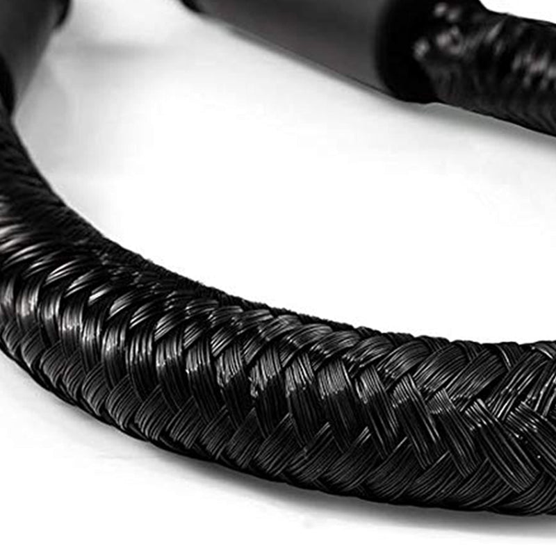Boat Bungee Dock Lines with Clip 4 Pack Marine Rope Pontoon Boating Kayak Accessories, Black