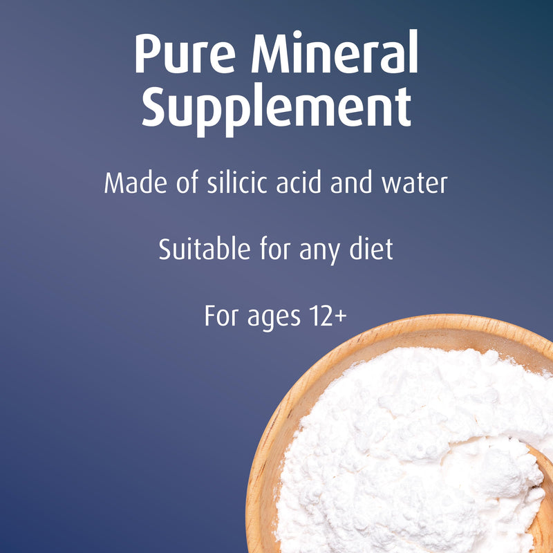 Gel for Hair, Skin, Nails, and Connective Tissue, Pure Colloidal Silica Gel Formula, 17 fl oz/500 ml, Includes Sample of Iron Vital 10 ml