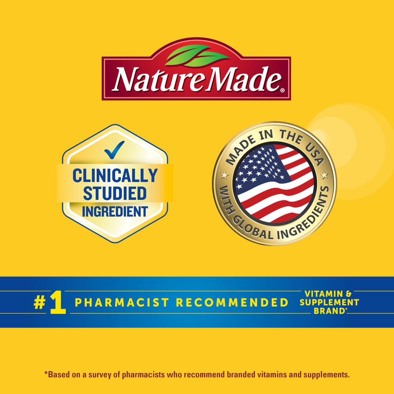 Nature Made Probiotics for Women and Men, 30 Probiotic Capsules | 1 Billion CFU from Live Cultures for Immune & Digestive Support, No Refrigeration Needed, 30 Day Supply 30 Count (Pack of 1)