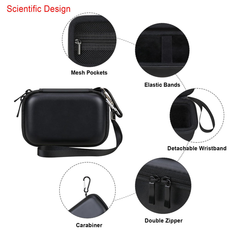 Carrying Case for Lungs Breathing Exercise Device, Lung Expansion and Mucus Relief Device Travel Bag, Portable Expiratory Breathing Exerciser Breathing Trainer for Lung Cleanse Storage Bag - BeesActive Australia