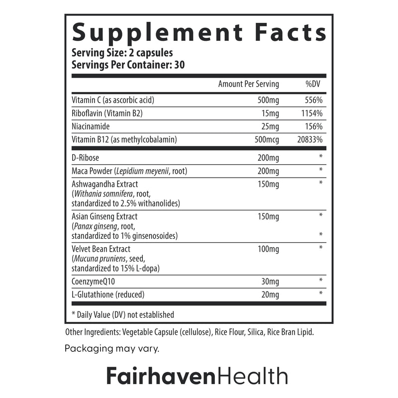 Fairhaven Health CountBoost for Men Optimal Count and Volume Male Fertility Supplement - Pre-Conception Nutrition for Him - with Ashwagandha, Vitamin C, and CoQ10-60 Capsules
