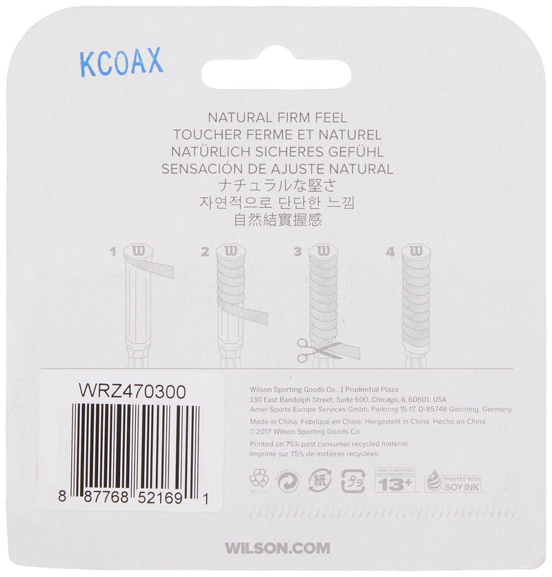 Wilson Sporting Goods Pro Overgrip One Size (Pack of 1) Black - BeesActive Australia