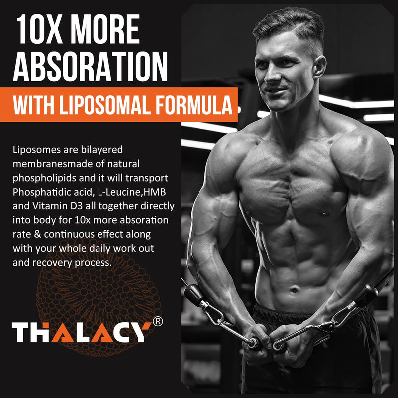 2000mg Liposomal Phosphatidic Acid (PA) | Muscle Builder, High Absorption Muscle Building Supplements for Men & Women | Muscle Gainer, mTOR Protein Synthesis & Lean Body Mass, Strength,120 Capsules 120 Count (Pack of 1)