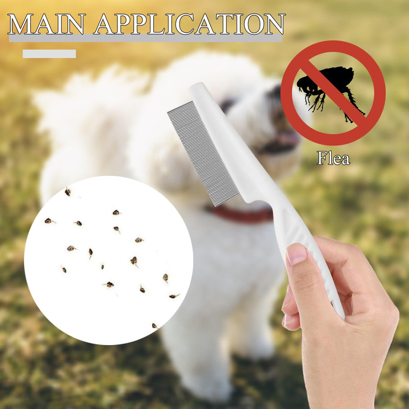 FlyWave flea comb for cats, flea comb for dogs, flea comb, tick comb for cats for flea removal, gentle care and keeping pets healthy - BeesActive Australia