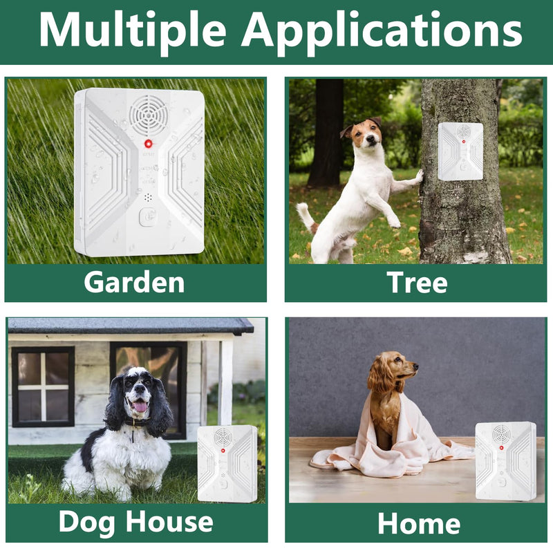 Anti Barking Device, Ultrasonic Bark Box wirh 3 Modes, Rechargeable Dog Bark Deterrent Devices Indoor & Outdoor, Dog Barking Stopper for Dogs Training & Behavior Aids - BeesActive Australia