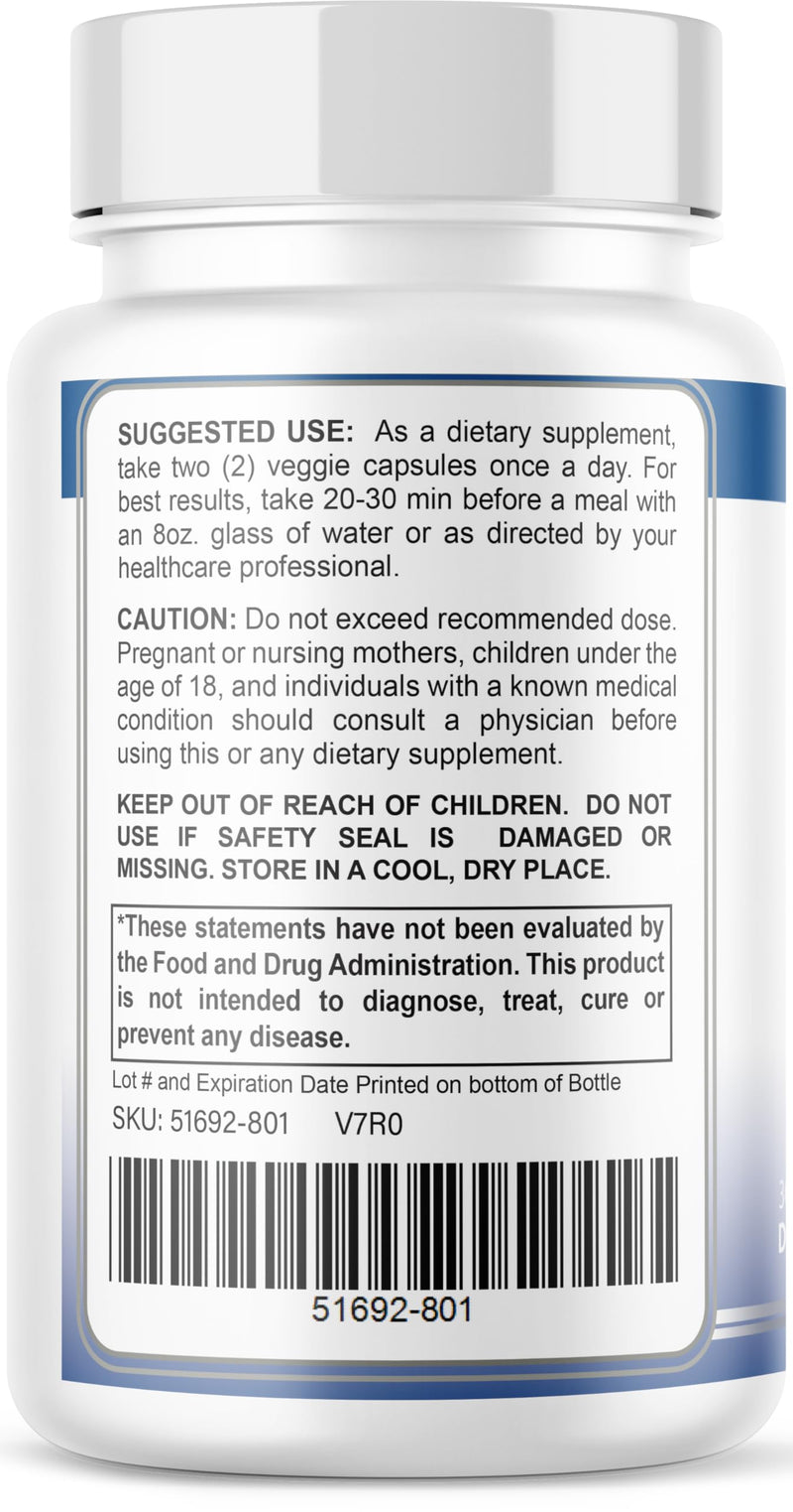 Daily Calm – Stress Relief Supplement - Feel Calm and Relaxed - Supports Mood & Mental Focus - Magnesium, GABA, Ashwagandha, Rhodiola, Lemon Balm & Chamomile - Eases Tension & Nervousness (1) 1