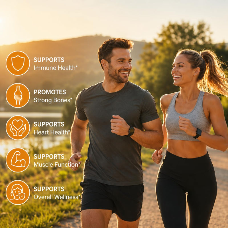 LIIFE D3 K2 with Magnesium Bisglycinate & B6, 5000 IU D3, MK7&MK4 K2 | Complex blend D3 K2, Magnesium Bisglycinate & B6 with coconut oil. High absorption, Non-GMO & Gluten-Free formula