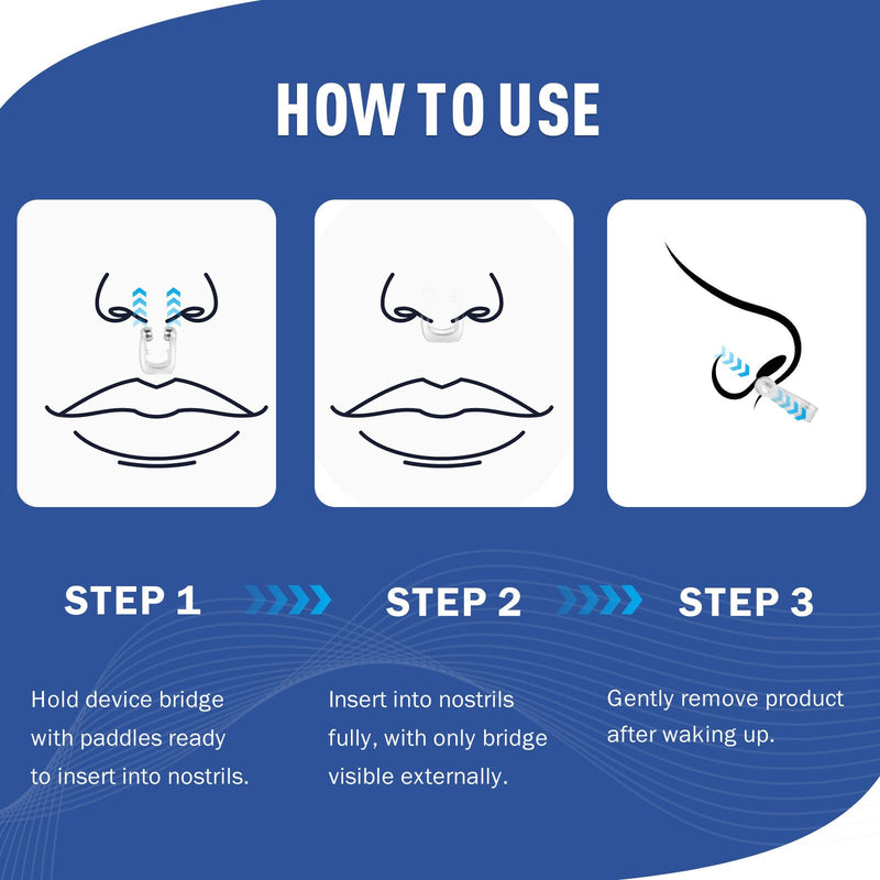 Anti Snoring Devices, Snore Stopper with Adjustable Magnet, Silicone Nose Clip Stop Snoring, Effective to Relieve Snoring, Snoring Solution for Comfortable and Quieter Sleep, Clear, M 1