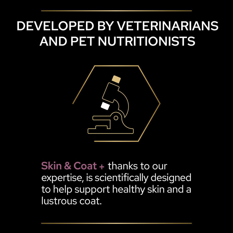 PRO PLAN Cat Skin and Coat Supplement | Skin health support, lustrous coat | with salmon oil, linseed oil, omega 3, omega 6, vitamin E | Adult and Senior cats | Oil 150 ml