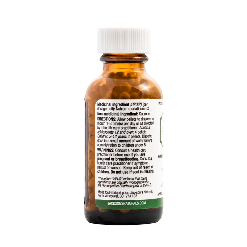 Jackson‚Äôs #9 Cell Salt NAT Mur 6X (500 Pellet Bottle) ‚Äì Certified Vegan, Lactose-Free Schuessler Tissue Salt Natrum Muriaticum 6X Unflavored 500 Count (Pack of 1) - BeesActive Australia