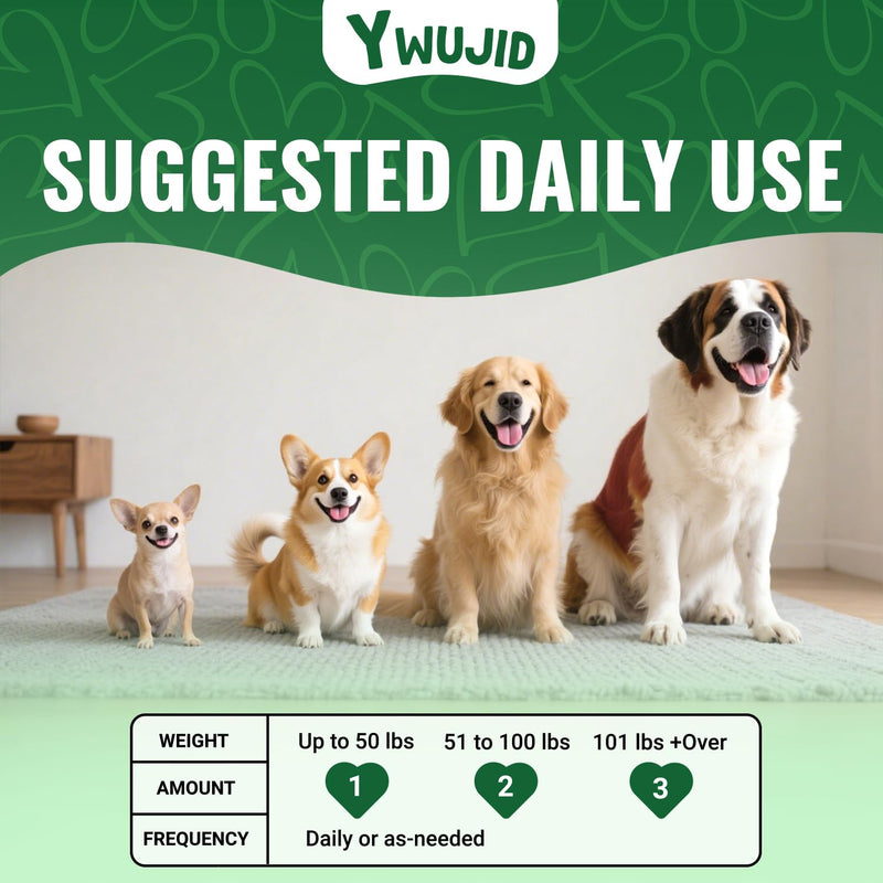 Calming Chews for Dogs with Melatonin - Natural Soothing for Anxiety,Stress,Barking,Bit,Travel,Thunder,Fireworks-Vet Formulated Dog Sleep Aid Tasty for All Small,Large,Senior Dogs-100 Count