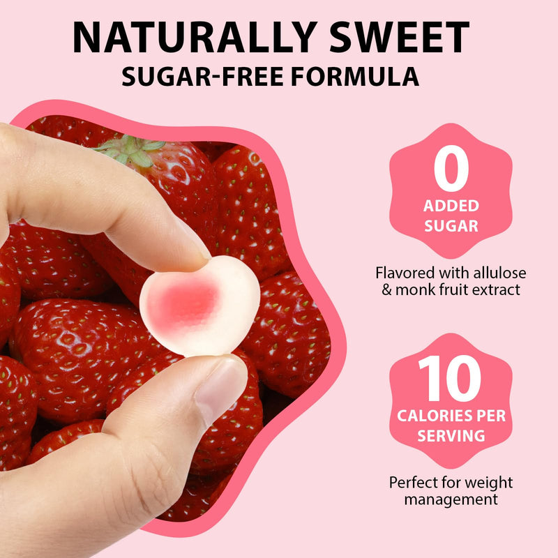 Sugar-Free Women's Multivitamin Gummies – with Inositol, Iron, Biotin for Energy, Hair, Skin & Nails – Vegan, Non-GMO, Gluten-Free, Keto Friendly – 60 Gummies (30 Day Supply)