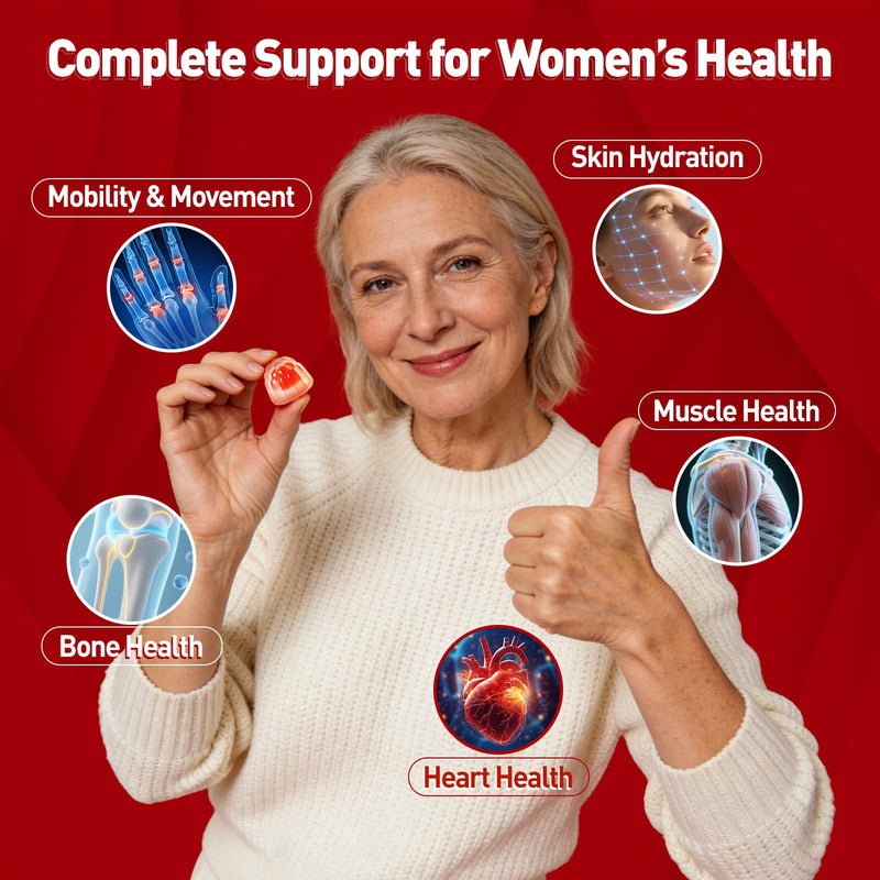 Calcium Supplement for Women Gummies 1200 mg, 60 Count | Calcium Citrate with Vitamin D3 K2 Magnesium Zinc, Overall Health, Sugar Free, Strawberry Flavor