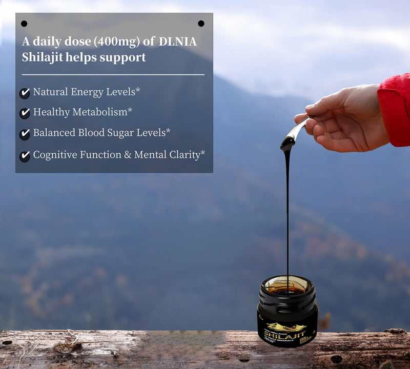 Authentic Shilajit Pure Himalayan Organic Shilajit Resin Supplement- Gold+ Grade with 85+ Trace Minerals with 75% Fulvic Acid, Overall Energy & Immune Support, Pure Shilajit for Men & Women, 50g Taste Enhanced 50 Gram (Pack of 1) - BeesActive Australia