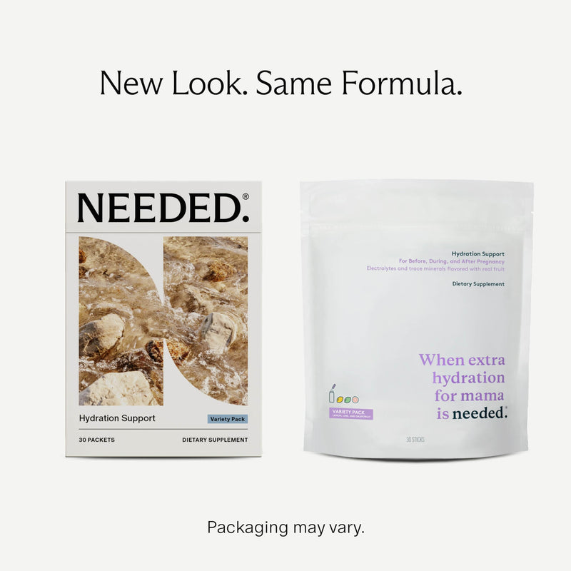 Needed. Hydration Support - for Pregnancy, Prenatal, Electrolytes + Trace Minerals - Support Lactation - Magnesium, Chloride, Sodium, Potassium, Trace Mineral Concentrate (Variety Pack) Variety - BeesActive Australia