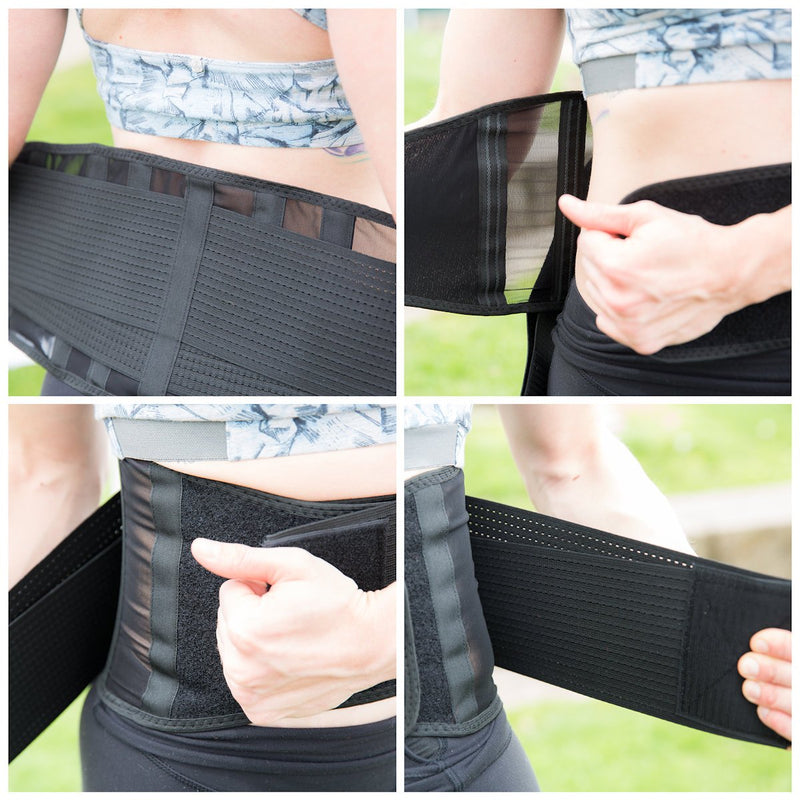 ComfyMed Breathable Mesh Back Brace CM-SB01 (REG 26" to 37") REG 26" to 37" - BeesActive Australia