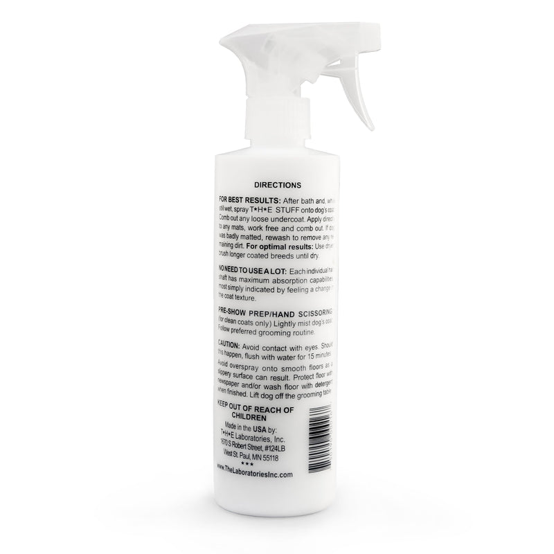 The Stuff Leave-In Dog Conditioner and Detangler Spray | 16oz Ready to Use | Perfect Solution for Managing Matted Dog Hair | Top Rated Dog Detangling and Dematting Spray - BeesActive Australia