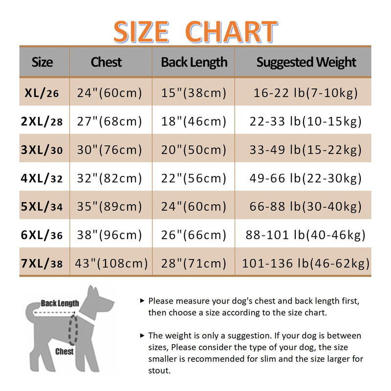 Axcimond Dog Bodysuit After Surgery Dog One-Piece Dog Bodysuit Castration Female/Male Surgery Body Dog Recovery Suit for Dogs After Surgery Long-Sleeved Wound Protection Suits Alternative to Neck Collars for Dogs 5XL Gray Giraffe - BeesActive Australia